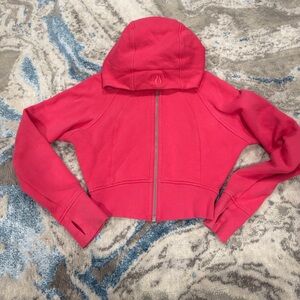 Lululemon Scuba Full-Zip Cropped Hoodie